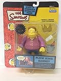 The Simpsons Series 11 Action Figure Plow King Barney