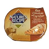 Nature's Recipe Grain Free Dog Food, 2.75 Oz, Chicken and Turkey Recipe in Broth (Pack of 10)