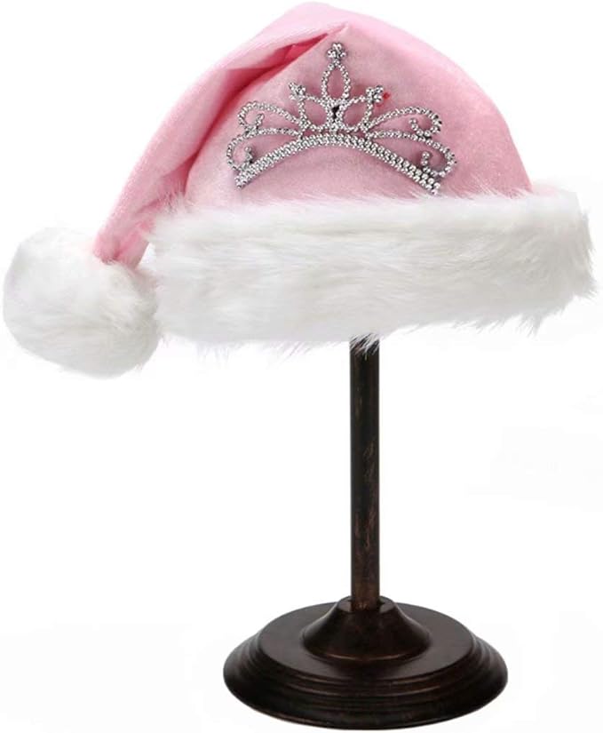 Pink Santa Hat for Women Clothing