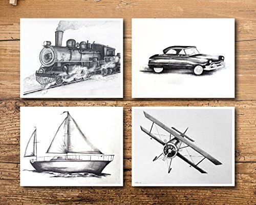 Transportation Nursery Wall Art