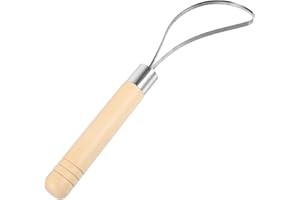 NUOBESTY Stainless Steel Coconut Meat Remover Scraper and Shred Grater Kitchen Tool for Fresh Coconut Meat