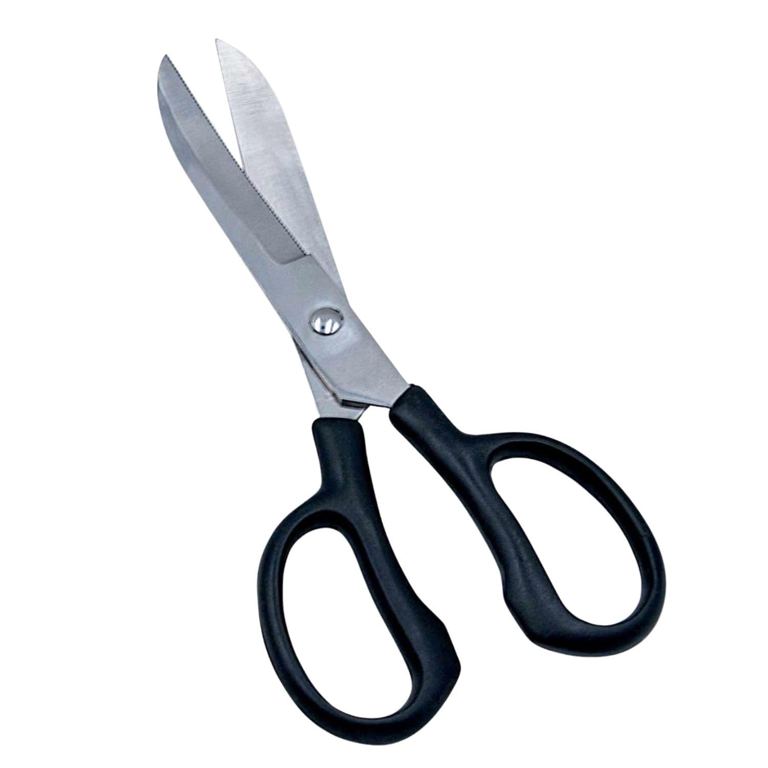 Fetlock Grooming Scissors, 12 cm, Stainless Steel, Curved, With Large Plastic Handles