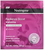 Neutrogena Radiance Boost Brightening Hydrogel Mask 1 Ounce Each (3)