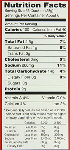 Earth Balance Vegan Snacks, Cheddar Flavor Squares, 6 ounce (Pack of 6)