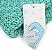 LAGHCAT Mermaid Tail Blanket Crochet Mermaid Blanket for Adult, Soft All Seasons Sleeping Blankets, Whale Tail Pattern (71 x 35.5 Inch, Green)
