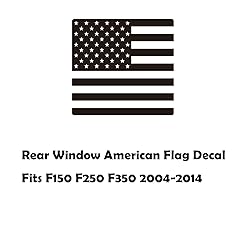 Zxiaochun Rear Middle Window American Flag Decal