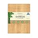 Ledehome Large Single Piece Premium Organic Bamboo Cutting Board [16
