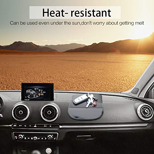 image for ZC GEL Car Dashboard Sticky Mat, Reusable and Washable Anti-Slip Cell 