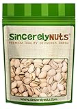 Sincerely Nuts Large Pistachios Roasted & Unsalted in Shell - 1 Lbs. Bag | Healthy Snack Food | Great for Cooking | Source of Fiber, Protein, Vitamins & Minerals | Gourmet | Kosher & Gluten Free