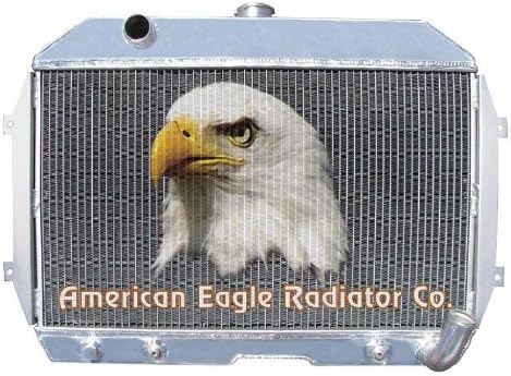 All Aluminum 2 Row with 1" Tubes Radiator Replacement for 1970-1973 Datsun 240Z, 1974-1975 Datsun 260Z - Manufactured by Champion Cooling Systems, American Eagle Part Number: AE110