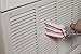 Evriholder Microfiber Cleaner Blind Duster, White and Pink