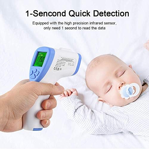 非接触型 子供 赤ちゃん 大人 お年寄り用 ホワイト 体温測定計 激安超特価 赤外線 100 品質保証 正規品送料無料 ビューティー 実名注文 デジタル電子検温器 Lcdディスプレイ B0kmc93x プロダクト 携帯便利 赤外線 検温器 非接触 ホワイト おでこ用 赤外線体温