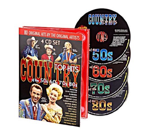 Country Top Hits Of The 50S 60S 70S And 80S (4-Cd)