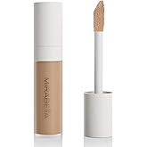 Mirabella Invincible For All Perfecting Under Eye Concealer Full Coverage - Hydrating Makeup Concealer for Dark Circles, Fine Lines & Wrinkles w/Hyaluronic Acid - Medium M140
