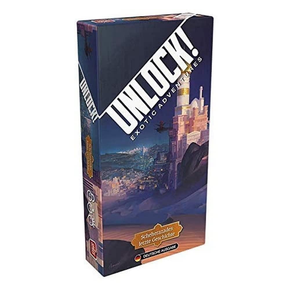Asmodee, Unlock! - Scheherazades Last Story, Family Game, Puzzle Game, 1-6 Players, From 10+ Years, 60+ Minutes, German