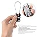 Jmkcoz 5pcs Travel Luggage Locks 3 Digit Combination Lock TSA-Approved Security Password Cable Padlocks Coded Lock Set-Your-Own Keyless Lock for Outdoor Sports Gym School Locker Suitcase Baggage