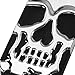 MYBAT IPHONE5HPCSKSC101NP Unique Skullcap Protective Cover for iPhone 5 / iPhone 5S - 1 Pack - Retail Packaging - Silver Plating/Black