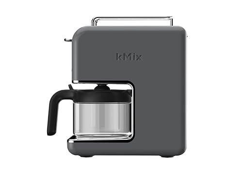 Kenwood CM 030GY New Mix Kaffeemaschine Pop Art, 0,75 Liter / zinkgrau