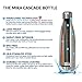 MIRA 17 oz Insulated Water Bottle - Stainless Steel Cola Shape Thermos - Double Wall Hot & Cold Flask (24Hr Cold/12Hr Hot) - Lavender Violet