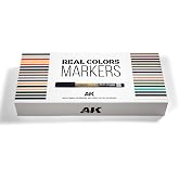 Ak Interactive - Special Box 34 Real Colors Markers