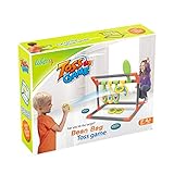 Liberry Bean Bag Tossing Game - Miniature Bag Toss Game - Fun & Exciting Target Toss Game for Kids Ages 3 and Up - Fantastic Indoor Game & Outdoor Lawn Game - Includes Base & 8 Colored Bean Bags