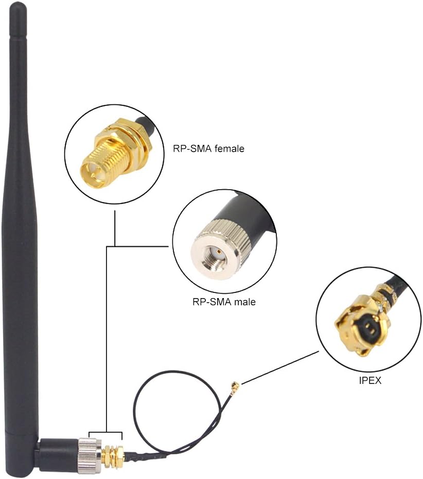 100cm extension rp sma female bulkhead to u.fl ipx connector pigtail 100cm extension rp sma female bulkhead to u.fl ipx connector pigtail