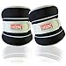 SHOUNg Reflective Ankle/Wrist Weights (1 Pair) with Adjustable Strap for Fitness, Workout, Exercise, Walking, Jogging, Gymnastics, Aerobics and Gym (Black, 10lbs)