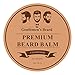 The Gentlemen's Beard Premium Cedarwood Beard Balm - Leave-in Conditioner & Softener - All Natural - Styles, Strengthens, Thickens & Softens Promoting Healthier Beard & Mustache Growth