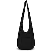 Your Cozy Boho Crossbody Bag for Women – Handmade Cotton Sling Bag Lightweight Unisex Travel Purse with Zipper