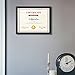 Giftgarden 8.5x11 Picture Frames Diploma Certificate Document Award 8.5 x 11 Frame Black, Wall or Tabletop, Set of 6
