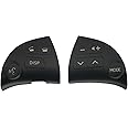 Rldym 1 Pair Steering Wheel Volume Control Switch Button Left and Right Side 84250-33190-C0 for Lexus ES350 2006-2012