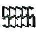 ART TO REAL Pack of 10 Patio Wicker Furniture Sectional Sofa Alignment Fasteners Clips Clamps Connectors - More Size Options (L)