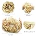 8 Pieces Hair Bun Extensions Updo Scrunchies Hair Extensions Synthetic Wavy Curly Messy Donut Chignons Hair Piece Wig Hairpiece Ponytail Hair Accessories for Women Ladies Girlsthumb 2