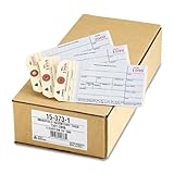 Avery Manifold Inventory Tags, Unstrung, Manila, Numbered 1501-2000, 6.25 x 3.125 Inches, Box of 500 (15373)