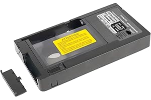 BaotyJie VHS to Vhsc Cassette Adapter 12 mm Sturdy Electronics Accessory Device Tape Adapter Tape Converter for Video Cassett