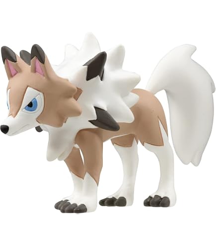 Amazon.com: TAKARA TOMY Pokemon (4 cm Length 7 cm) Lycanroc (Day