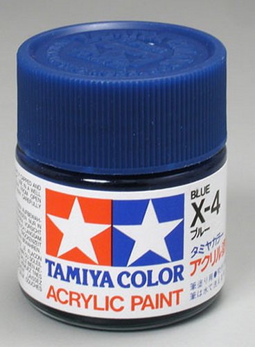 Tamiya TAM81004 Acrylic X4 Gloss,Blue