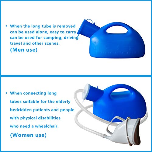 Urinals for Women Ladies Urination Device with Handheld Portable Urine