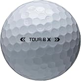 LostGolfBalls - Tour B X Golf Balls for Bridgestone Golf, Near Mint Quality, Premium Used &amp; Recycled, 72 Count