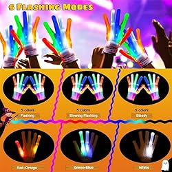 letosan Halloween Mask LED Light Up Purge Mask with