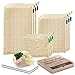 Reusable Produce Bags (Set Of 9) + Bonus Stainless Steel Straws - Premium Organic Cotton Mesh Grocery Bag with Drawstring - Eco Friendly and Washable, Net Zero Reuseable and for Vegetable or Veggie