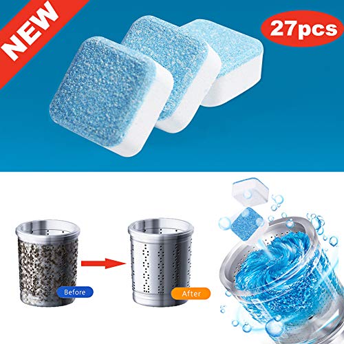 27 Pieces Washing Machine Cleaner, Washer Machine Cleaner for Bath Room Kitchen