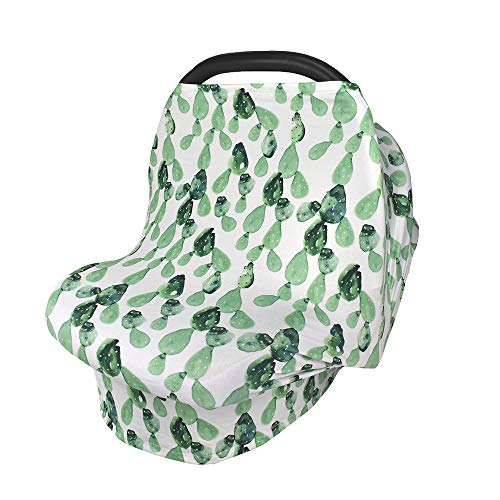 Multi-Use Breastfeeding Nursing Cover Baby Carseat Canopy Infant Stroller Covers (Cactus) - //medicalbooks.filipinodoctors.org