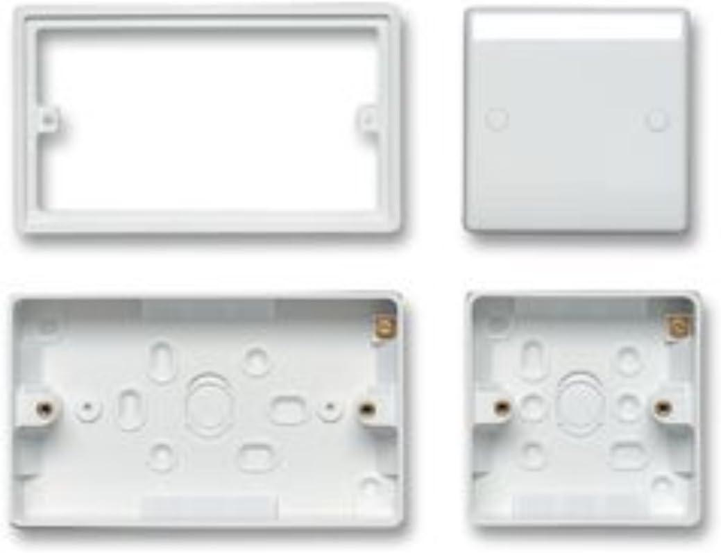 Bg Surface Box 2G 32MM 892, White