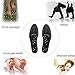 STRATOMAX Memory Foam Magnetic Massage Insoles, Acupressure Foot Therapy Pain Relief Unisex Shoe Insoles Washable and Cutable 1 Pair
