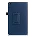 Fintie EKAB006AD-US Folio Case for Fire HD 8 (2015 Model 5th Gen Only), Slim Fit Premium Vegan Leather Standing Cover with Auto On/Off, Navy