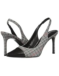 Nine West - Sandalias de tejido exuberante para mujer