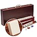 Yellow Mountain Imports American Mahjong Set, The Classic - with 166 Tiles, Vintage Rosewood Veneer Case, and Other Mahjong Accessories