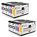 MIROO Compatible Ink Cartridge Replacement for HP 711 XL High Capacity,Compatible with HP Designjet T120 24 inch T520 24 inch 36 inch Large Format Printer(2Set+2BK)