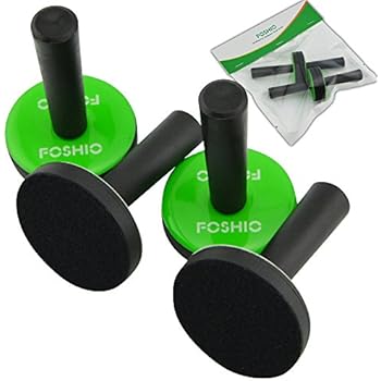 FOSHIO 4PCS Green Car Vinyl Wrap Gripper Magnet Holder Tints Tool Refrigerator Magnets